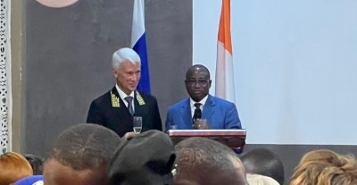 Côte d'Ivoire : 337 milliards de Cfa d'échanges commerciaux avec la Russie, pas assez selon Abidjan