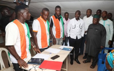 Côte d'Ivoire : Mobilisation pour la Révision de la Liste Électorale dans la Région du Tonkpi, Vagondo Diomandé  constate et lance un appel aux populations