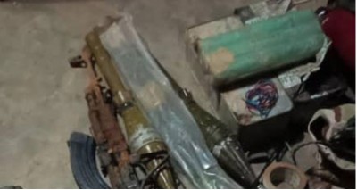 Côte d'Ivoire : Un important matériel de guerre découvert dans le nord du pays