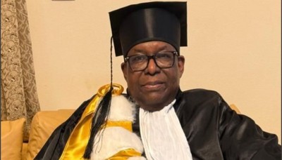 Cote d'Ivoire : Me René Bourgoin se voit décerner le titre de docteur Honoris Causa par le CVPT