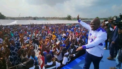 Côte d'Ivoire : Depuis Gagnoa, Blé Goudé veut changer la CEI s'il est élu président de la République