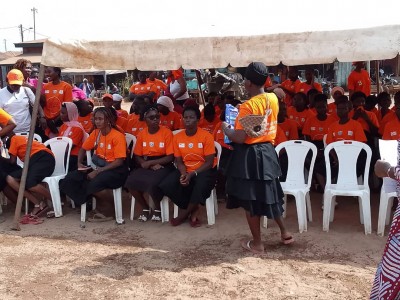 Côte d'Ivoire : Lutte contre les VBG, ONU Femme instruit les populations du quartier Texas de Daloa sur le fléau et les encourage à dénoncer leurs auteurs