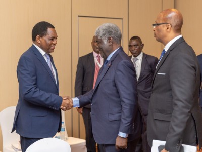 Côte d'Ivoire : A Dar Es Salaam (Tanzanie), Mambé échange avec le président Zambien et Malgache