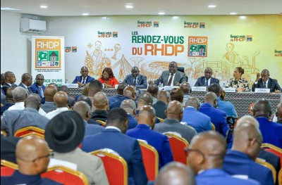 Côte d'Ivoire :  Bacongo aux  Députés RHDP : « Pendant que nous organisons les élections dans la transparence et la responsabilité, d'autres nourrissent des intentions contraires »