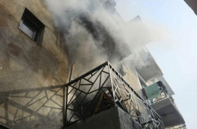 Côte d'Ivoire : Cocody-Riviera, la vie sauve pour quatre personnes dans un incendie déclaré dans un appartement