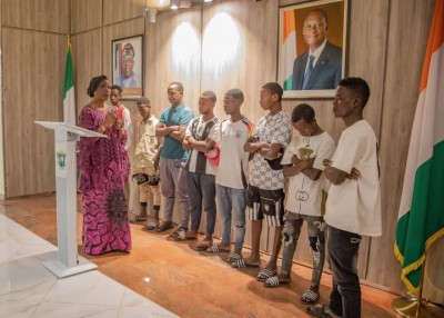 Côte d'Ivoire : Ivoiriens victimes d'arnaque migratoire au Nigeria, la Sénatrice Chantal Fanny présente à Abuja raconte les faits