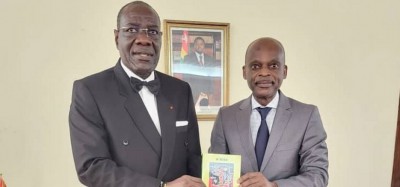 Côte d'Ivoire-Togo : L'ambassadeur Félix Tanon présente ses lettres de créance au Prof Robert Dussey