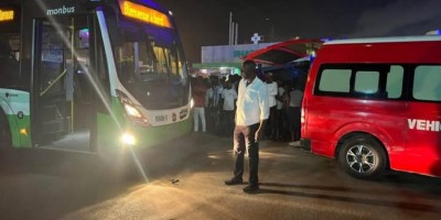 Côte d'Ivoire : Koumassi Soweto, un bus de la Sotra percute un homme, la thèse d'un suicide avancée