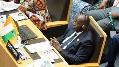 Côte d'Ivoire : 38e Sommet de l'UA, le VPR Tiémoko Koné prend part à l'élection de Mahamoud Ali Youssouf à la présidence de la Commission