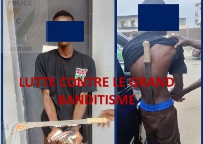 Côte d'Ivoire : Koumassi, interpellation d'un jeune armé et en possession de stupéfiants