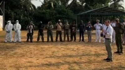 Côte d'Ivoire : Réaction de Lecornu, après sa visite à l'Académie internationale de lutte contre le terrorisme de Jacqueville