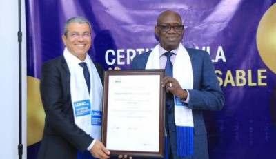 Côte d'Ivoire : Responsabilité dans le domaine du jeu, la LONACI reçoit le Certificat WLA Jeu Responsable Niveau 2 et s'engage à poursuivre ses efforts en vue d'atteindre le niveau 3