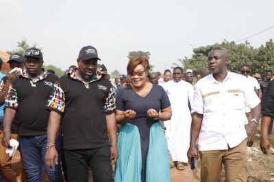 Côte d'Ivoire : Filière riz, Myss Belmonde Dogo engage les acteurs de Guibéroua à faire de la région, un pôle majeur de production rizicole