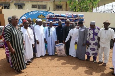 Côte d'Ivoire : Gbêkê, la communauté chrétienne et musulmane bénéficient de 40 tonnes de vivres du Conseil Régional