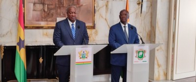 Côte d'Ivoire-Ghana : Mahama et Ouattara appellent les Pays de l'AES à réintégrer la CEDEAO