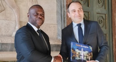 Côte d'Ivoire-Italie : Le maire Stéphane Gbeuly scelle une alliance entre Daloa et Turin !