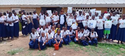 Côte d'Ivoire : Lutte contre les grossesses en milieu scolaire, une ONG sensibilise les jeunes filles du moderne 1 de Ferké sur le phénomène