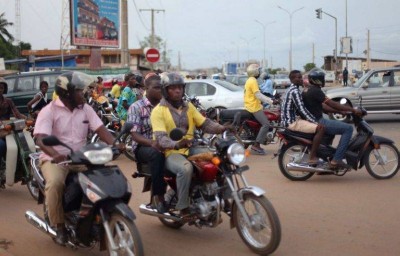 Côte d'Ivoire : La mesure de restriction des 02 et 03 roues sur le boulevard FHB (Ex VGE) démarre le 15 avril prochain