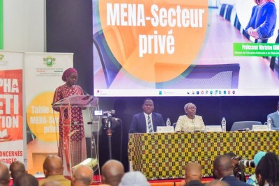 Côte d'Ivoire : Mise en place d'une plateforme Ministère de l'Education Nationale et le Secteur privé pour la revalorisation de l'offre éducative