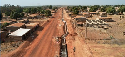 Côte d'Ivoire : Infrastructures, les travaux d'une route moderne en cours entre Korhogo et M 'Bengué