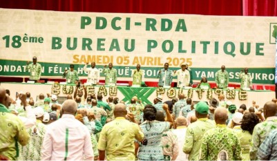 Côte d'Ivoire : Convention du PDCI, fixation du montant de la contribution à l'organisation à 30.000.000 FCFA pour les candidats