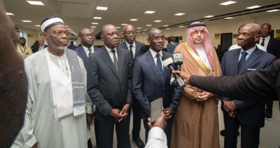Côte d'Ivoire : Inauguration du terminal dédié aux pèlerins, 17 vols prévus pour un total de 10.000 voyageurs