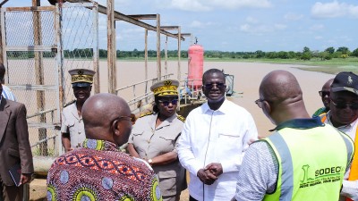 Côte d'Ivoire : Face à la pénurie d'eau à Katiola, la Mairie s'imprègne de l'état du barrage de Nikolo et envisage des solutions face à la sécheresse