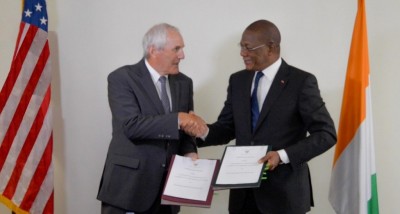Côte d'Ivoire : Coopération ivoiro-americaine dans le domaine de l'habitat, Bruno Koné signe un mémorandum d'entente de promouvoir une collaboration opérationnelle