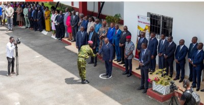 Côte d'Ivoire : Levée du drapeau à la Cour de cassation, Yua Koffi : « C'est l'affirmation de notre dévouement à une justice exemplaire...»