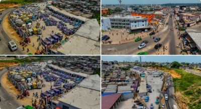 Côte d'Ivoire : Adjamé, voici la nouvelle gare routière « multimodal » d'Agban village