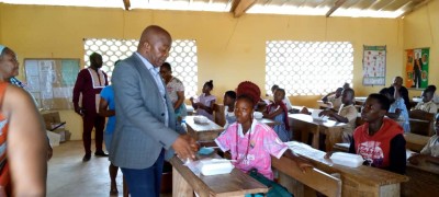 Côte d'Ivoire : Facobly, le Maire Gnamké offre des repas à 523 écoliers candidats à l'entrée en 6e