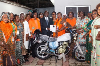 Côte d'Ivoire : Présidentielle 2025, l'appui de Célestin Koalla aux femmes du RHDP qui promettent 90 % des voix à Alassane Ouattara