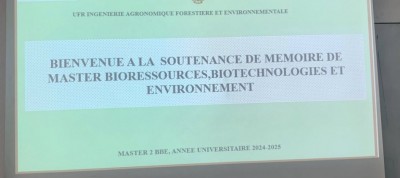 Côte d'Ivoire : Université de Man, début des soutenances qui marqueront la fin de l'année académique 2024-2025