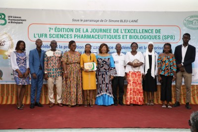 Côte d'Ivoire : UFR des Sciences Pharmaceutiques et Biologiques de l'UFHB, les meilleurs étudiants, enseignants-chercheurs et personnels distingués