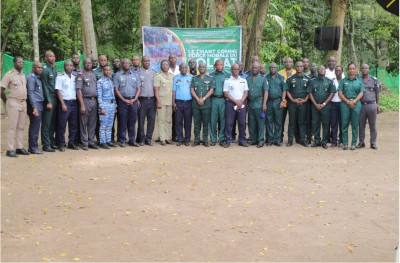 Côte d'Ivoire : 73e Rassemblement international militaire protestant, les candidats pèlerins au Jardin botanique pour une récollection