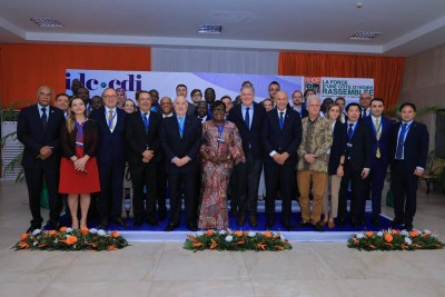 Côte d'Ivoire : Devant les responsables de l'Internationale Démocrate Centriste, Anne Ouloto invite Ouattara à accepter d'être le candidat du RHDP en octobre 2025