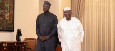 Côte d'Ivoire-Sénégal : Reçu en audience par Ouattara, Sonko évoque la nécessité pour les deux pays de rehausser leur coopération bilatérale