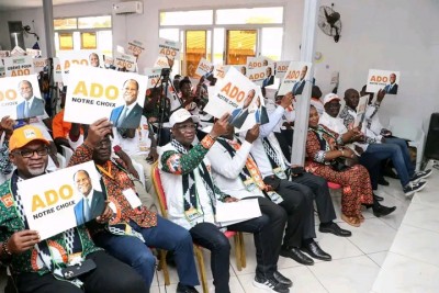 Côte d'Ivoire : Pré-congrès RHDP Gbêkê, les militants mobilisés à bloc pour la candidature du Président Ouattara