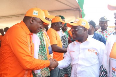 Côte d'Ivoire : Pré-congrès du RHDP Béré, la jeunesse mobilisée autour de la candidature du Président Ouattara