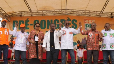 Côte d'Ivoire : Présidentielle 2025, le RHDP affiche son unité autour d'Alassane Ouattara à Daloa