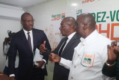 Côte d'Ivoire : Le RHDP à l'opposition : « Le train de la présidentielle 2025 ne sifflera pas deux fois pour prendre les retardataires...»