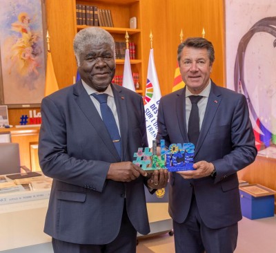 Côte d'Ivoire : UNOC 3, Mambé et le maire de Nice échangent sur la gestion des déchets plastiques dans la lagune Ebrié, Moulot, nommé à un poste stratégique