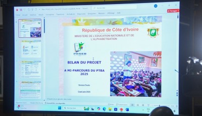 Côte d'Ivoire : Projet de Renforcement du Système Éducatif de Base (PRSEB), plus de 3 000 salles de classe en construction (Ministère)
