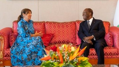 Côte d'Ivoire-France : Reçue en audience au Palais, Anne Hidalgo en admiration face au bilan d'Alassane Ouattara