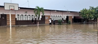Côte d'Ivoire : Baccalauréat, un centre d'examen délocalisé suite aux fortes pluies survenues le week-end dernier, l'important message de Mariatou Koné aux candidats