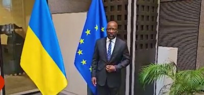 Côte d'Ivoire- Belgique : Présidentielle, Blé Goudé échange à Bruxelles avec Richard Young de l'UE sur la nécessité d'un conclave politique avant les élections