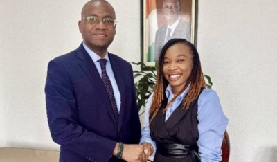 Côte d'Ivoire : Fédération internationale des jeunesses libérales, l'Ivoirienne Marie Anézi Djié, élue vice-présidente, Sidi Touré lui apporte tout son soutien