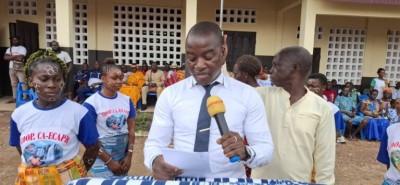 Côte d'Ivoire : Région de Soubré, la Société Coopérative ECAPR offre un complexe scolaire de 55 millions FCFA au village de Ozekro