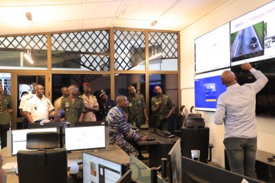 Côte d'Ivoire : Visite d'étude de l'Ecole supérieure de guerre du Sénégal au centre opérationnel de la Gendarmerie ivoirienne
