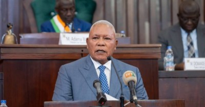 Côte d'Ivoire : Isidore Mvouba, président de l'Assemblée Nationale du Congo aux Ivoiriens : « On ne mange pas la paix, mais on mange mieux en paix »